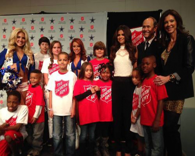 Selena Gomez To Kick Off 123rd Salvation Army Red Kettle Campaign