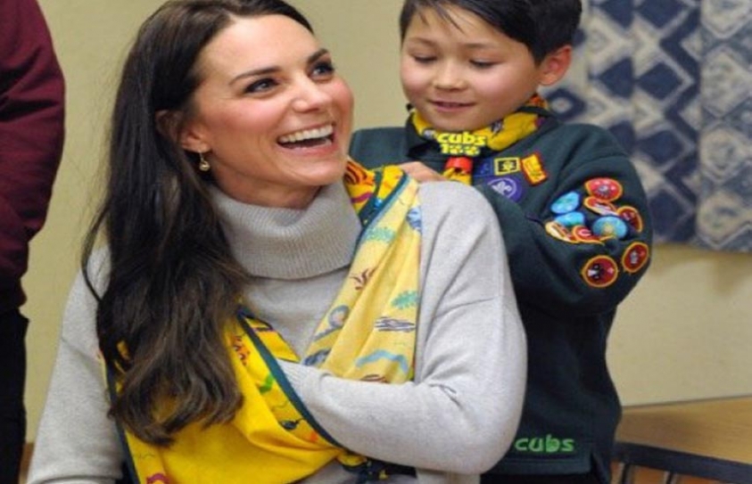 Duchess Of Cambridge Celebrates A Century Of UK's Cub Scouts