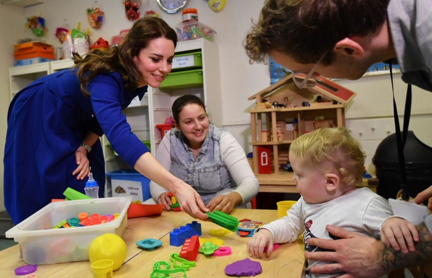 Duchess Of Cambridge Visits Anna Freud National Centre Early Years Parenting Unit 