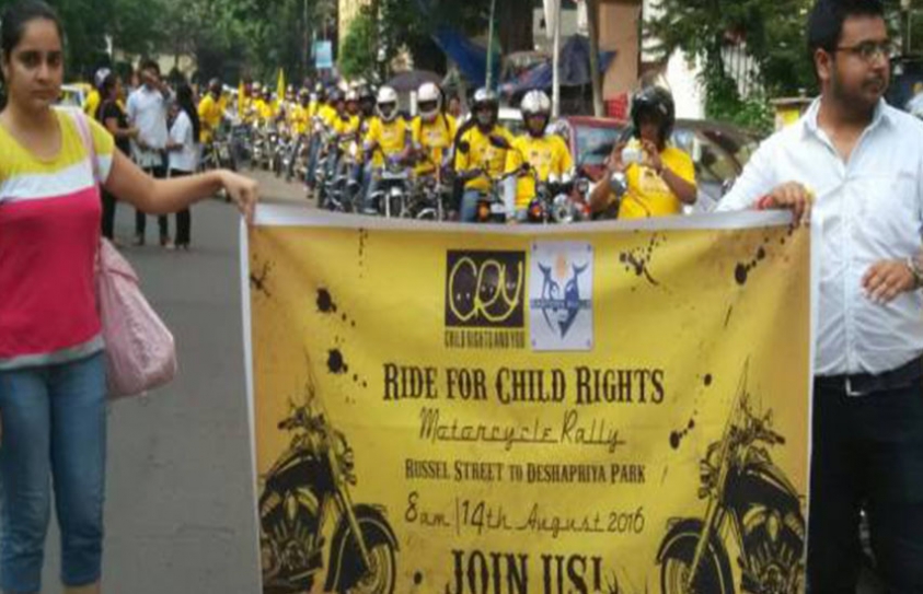 Aussie Bikers Document Child Rights In India 