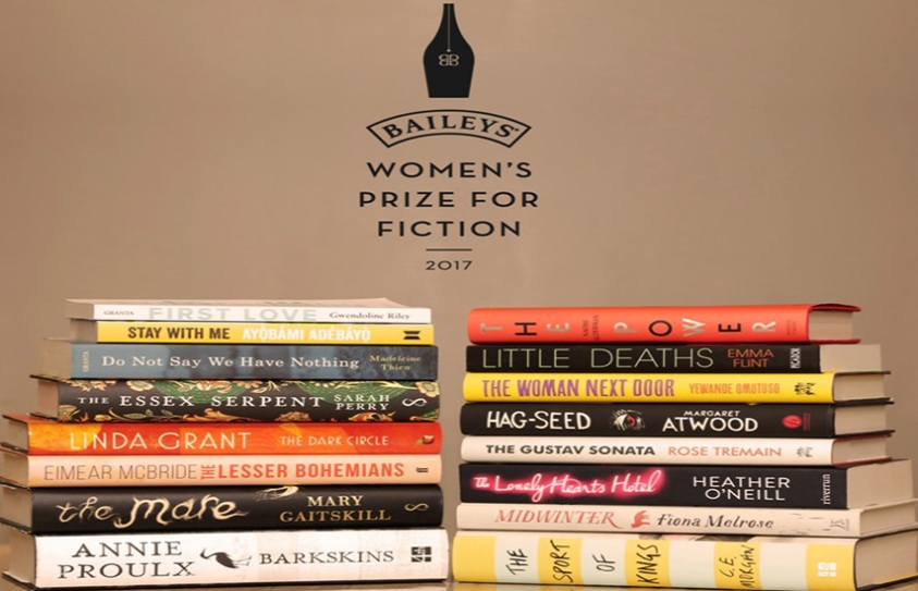 Women's Prize For Fiction 2017 Shortlist Announced