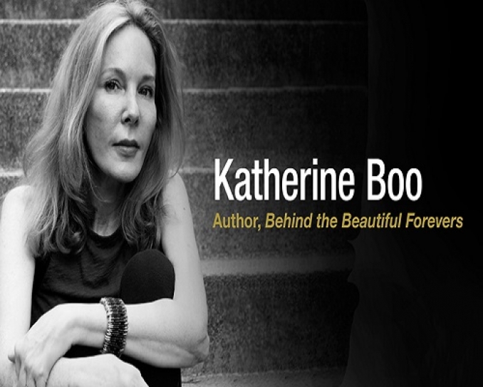 Bill Gates Talks To Author Of “Behind the Beautiful Forevers” Katherine Boo