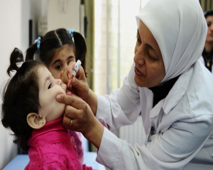 Polio outbreak confirmed in northeast Syria, WHO says