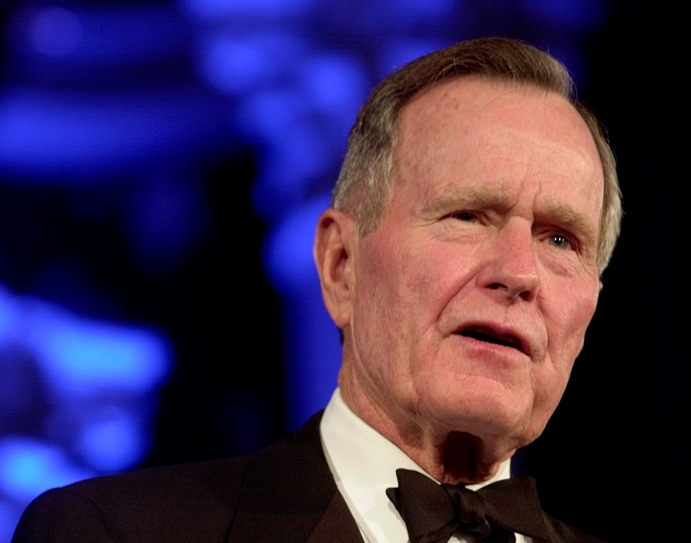 George H. W. Bush Honored With Liberty And Justice For All Award