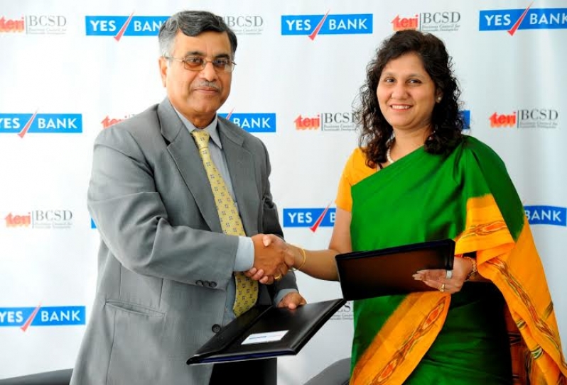 YES BANK and TERI sign MoU to Promote  Sustainable Development in India