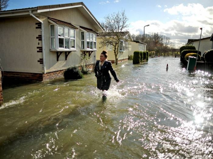 Climate change means UK will have to get used to flooding
