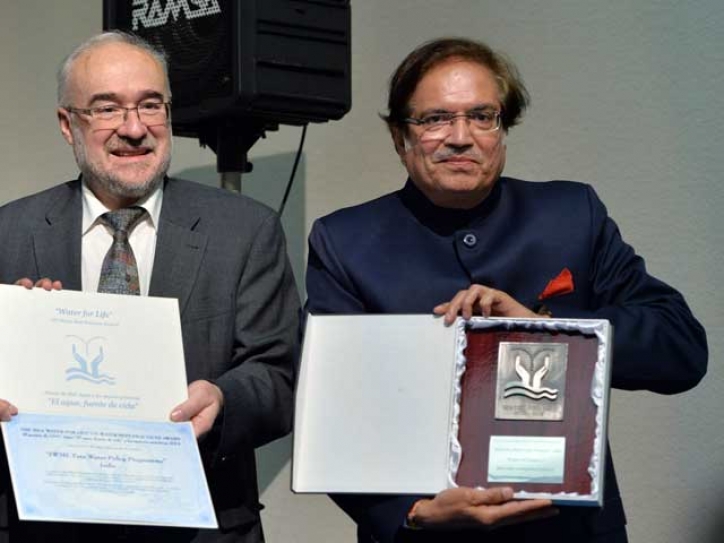 India, Singapore win 2014 UN Water for Life award