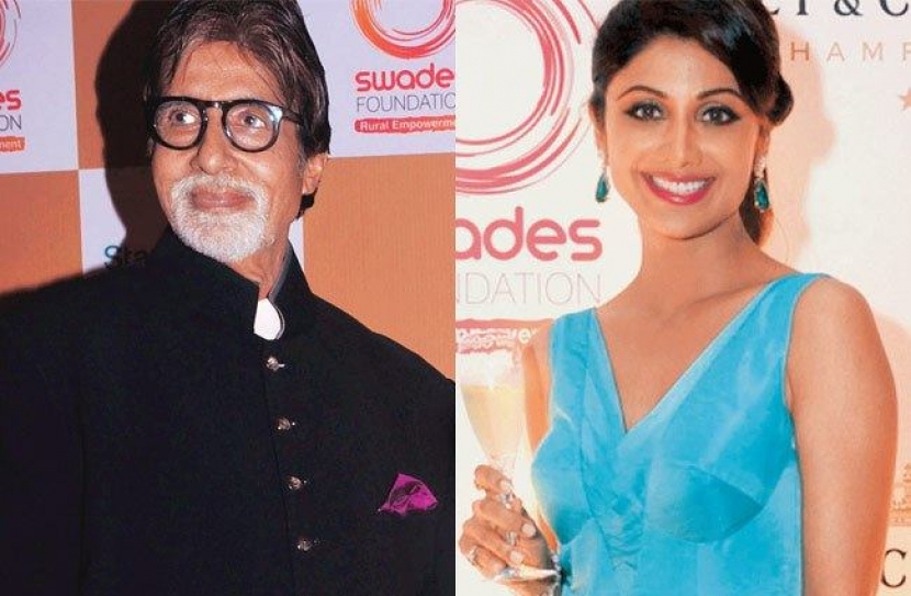 Big B, Shilpa Shetty pitch in to change million lives in rural India
