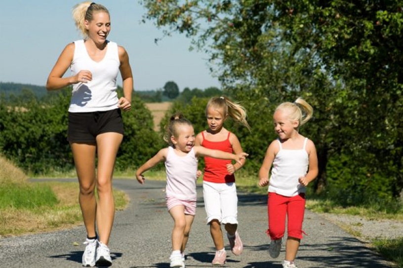 Active mothers have active children, says study