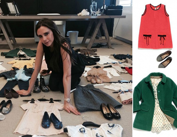 Victoria Beckham Donates Daughter’s Clothes To Charity