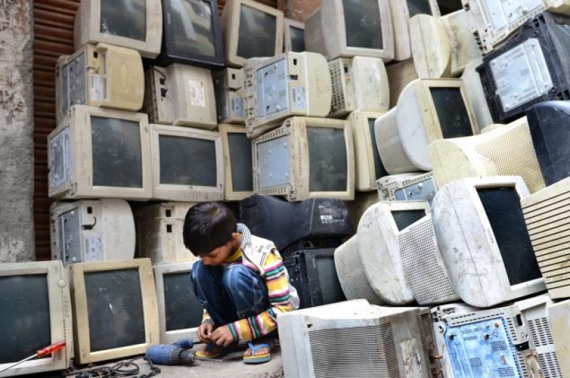 Over 4.5 lac kids engaged in various e-waste activities in India