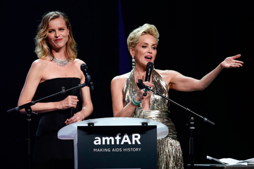 Cannes glitterati step up for AIDS charity gala by amfAR