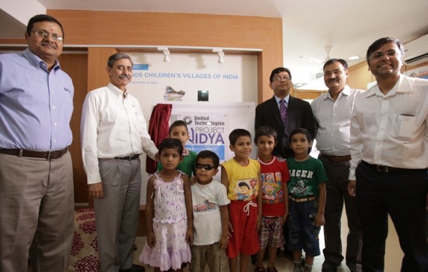 United Technologies and SOS Children’s Villages announce ‘Project Vidya’ Initiative to support education of 800 children in SOS Villages across 9 cities in India