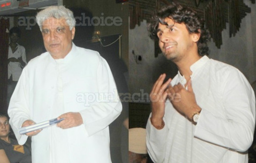 Javed Akhtar, Sonu Nigam launch video for child healthcare