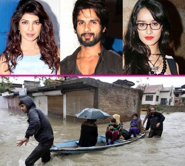 Jammu and Kashmir floods: Priyanka Chopra, Shahid Kapoor, Varun Dhawan, Shraddha Kapoor support and pray for the victims!