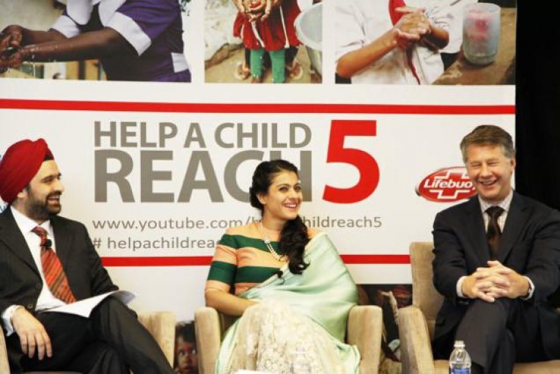 Kajol speaks on child health at UN summit