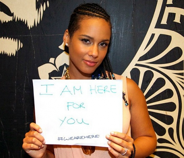 Alicia Keys Launches We Are Here Movement