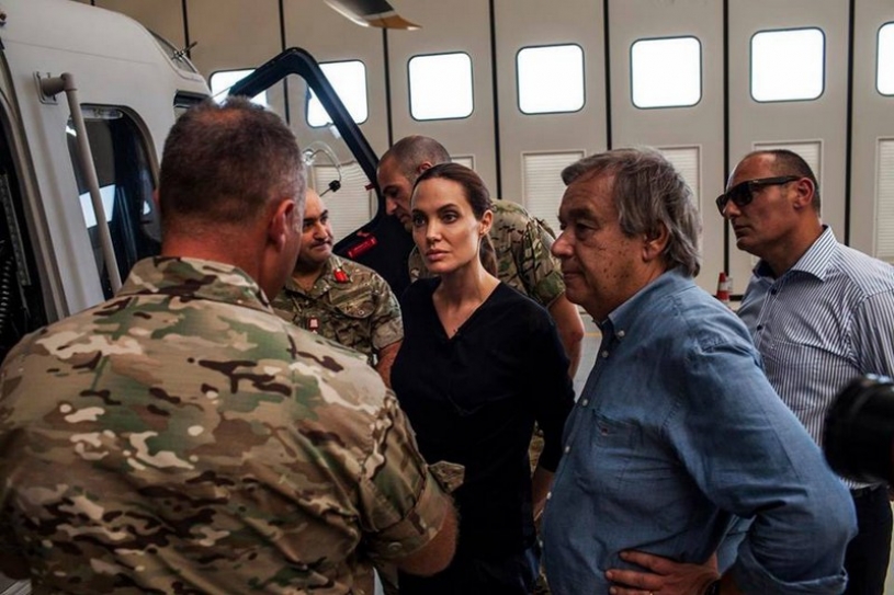 Angelina Jolie Warns Of Mounting Crisis In The Mediterranean