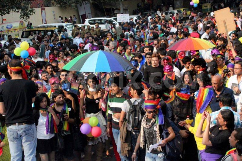 Nearly one thousand people march for LGBTQ rights in New Delhi
