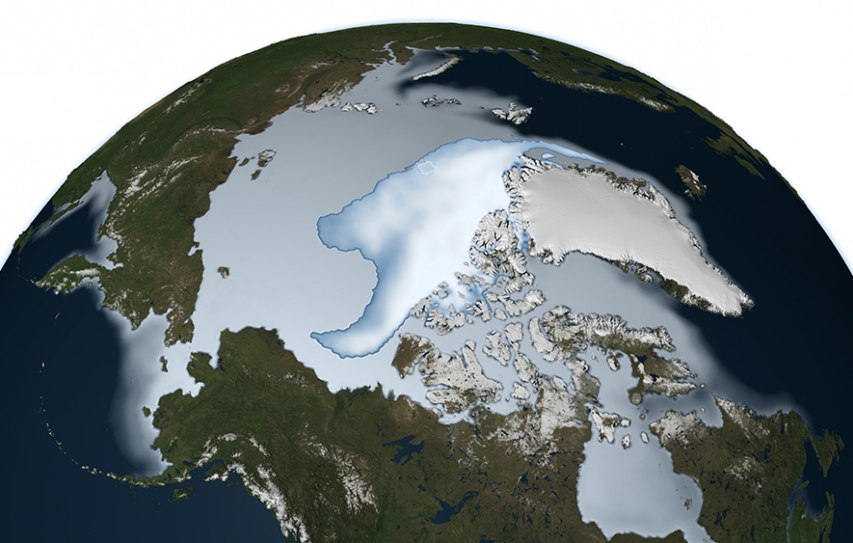 Animation Shows Alarming Trend in the Arctic Ocean