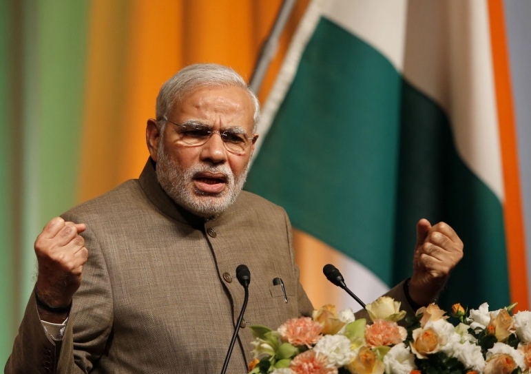 Modi launches campaign to tackle India's dwindling number of girls