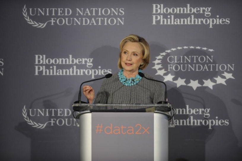 Hillary Clinton spurs ‘gender data revolution’