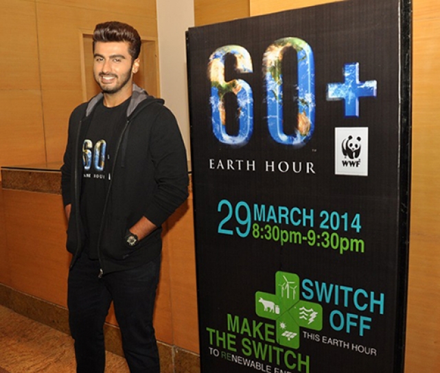 Arjun Kapoor pledges support for Earth Hour 2015 campaign