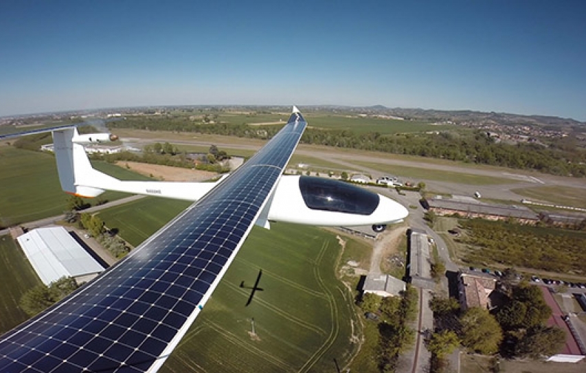 World’s first solar-powered airplane to fly around the world
