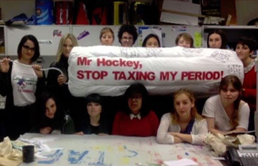 Thousands Of Women Sign Petition Against The ‘Tampon Tax’