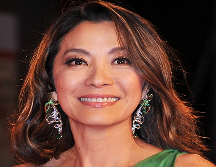 Hollywood actress Yeoh raises money for Nepal