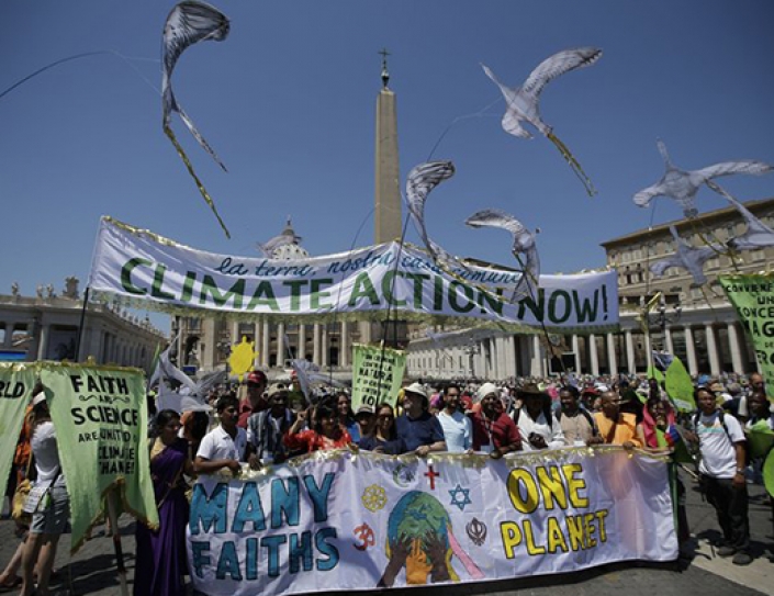 Inter-Religious March In Rome Demands Action On Climate Change