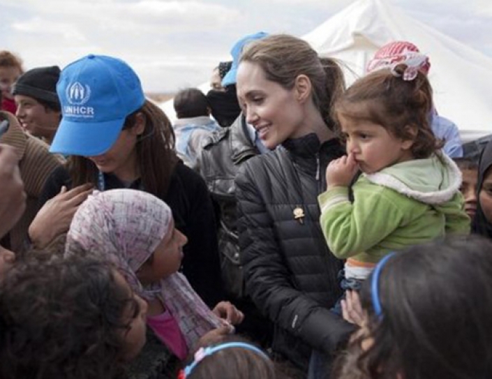 Angelina Jolie Calls For Action On World Refugee Day.
