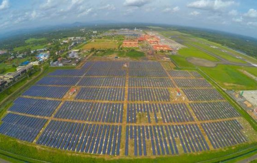 India Reveals World’s First 100 Percent Solar-Powered Airport