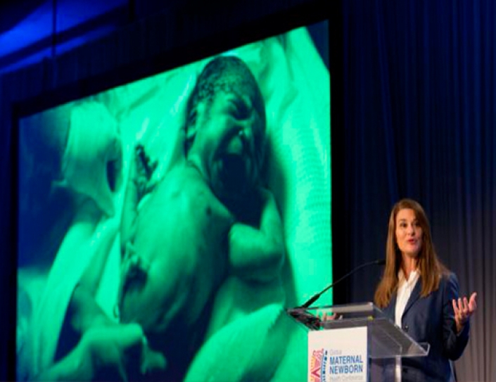 Melinda Gates: Still Work To Do In Maternal, Newborn Health