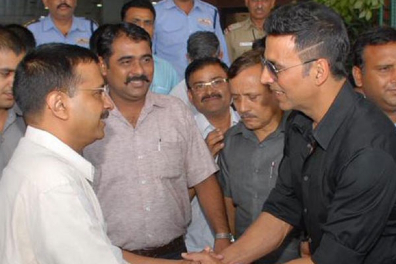 Akshay Kumar Meets Delhi CM Arvind Kejriwal, Talks About Drought Hit Farmers.
