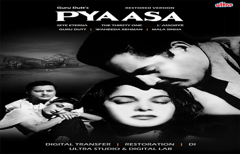 “Pyaasa” Will Be The Opening Film In The ” Indian Classics” Section At The 45th International Film Festival Of India