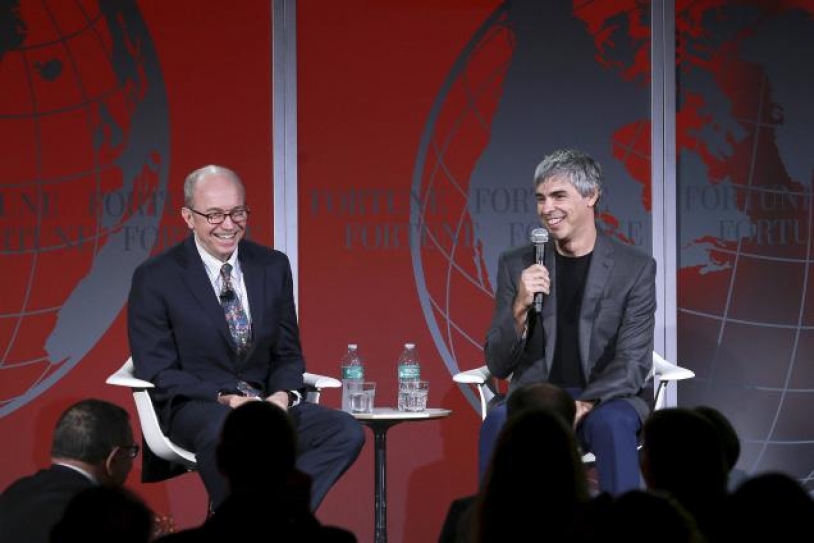 In Rare Appearance, Larry Page Discusses New Alphabet Structure