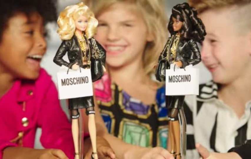 Barbie's Moschino Ad Features A Fierce Little Boy For The First Time.