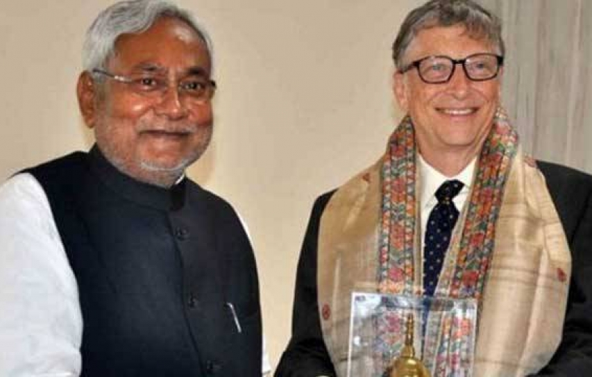 Bill Gates Lauds Nitish For His Health Initiatives