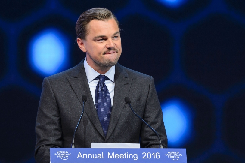 Leonardo DiCaprio Honored At World Economic Forum