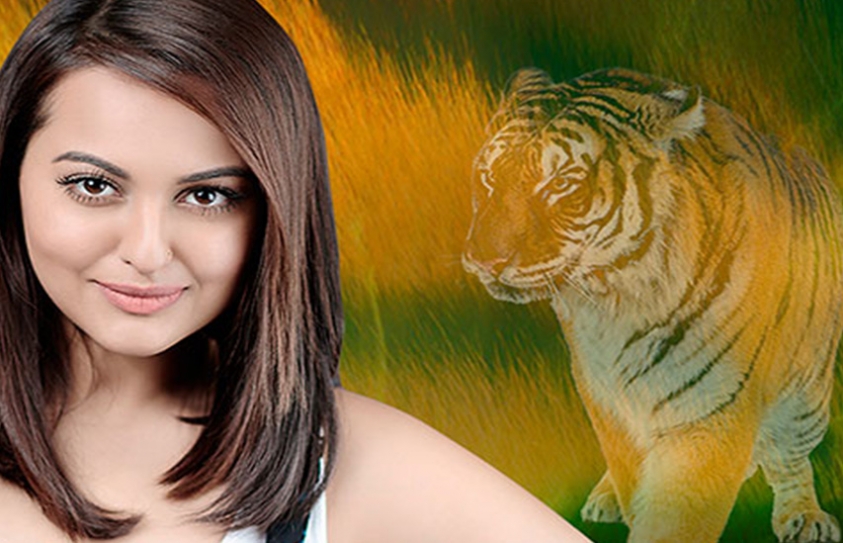 Sonakshi Sinha To Be Face Of Tiger Protection Campaign