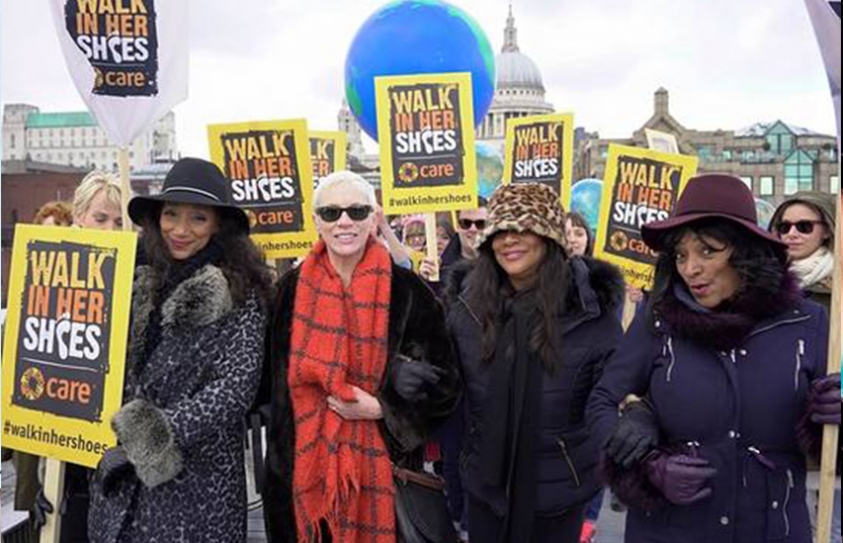 Annie Lennox  Joins Mother's Day Walk In London