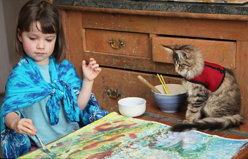 Iris Grace: Beautiful Paintings On New Book About Autism