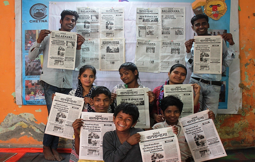 Newspaper By Street-Children Tells Stories Of Lost Childhood