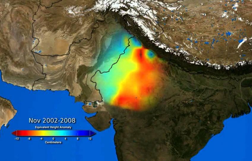 NASA Satellites Unlock Secret To Northern India's Vanishing Water