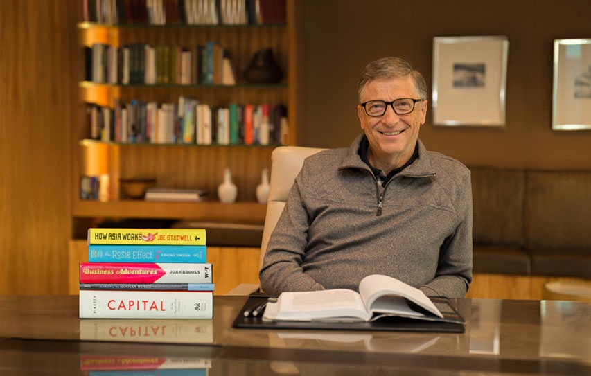 The 5 Books Bill Gates Thinks You Should Read This Summer