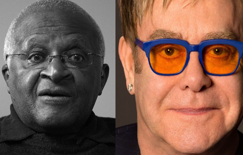 Elton John And Desmond Tutu Pen Op-Ed On Making Aids History
