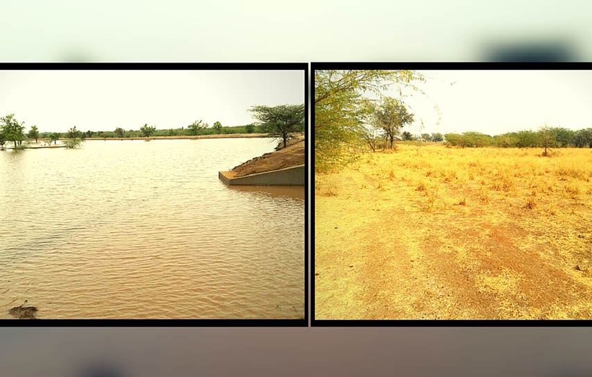 Rajasthan: Villagers Convert 52 Hectares Of Barren Land Into A Lake