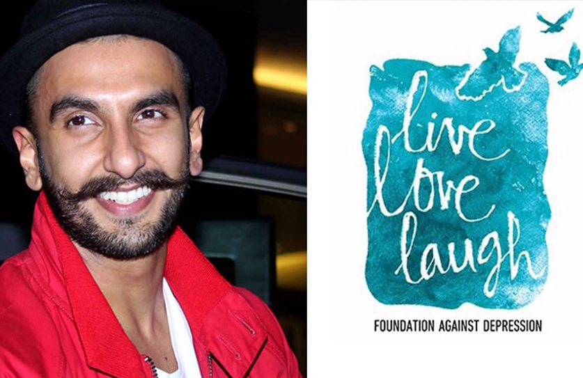 Ranveer Singh Bats For Mental Health, Supports Deepika's 'Live Love Laugh'