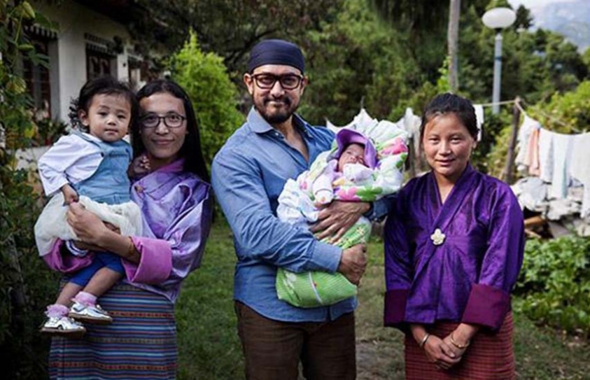 UNICEF  Goodwill  Ambassador  Aamir  Khan  Visits  Bhutan  To Support Organizations Campaign for Child Nutrition                              